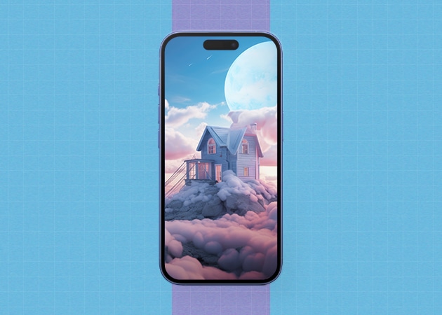 Pastel dreamscape.