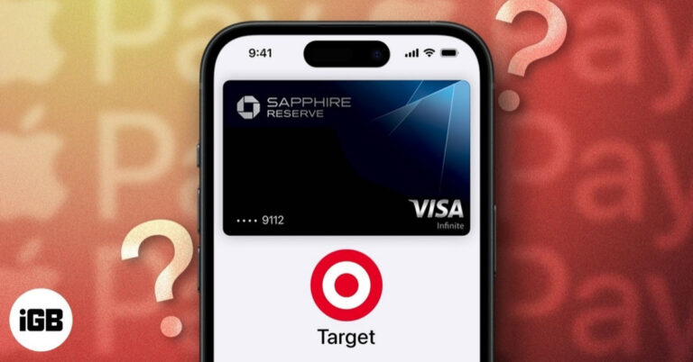 Does Target Take Apple Pay