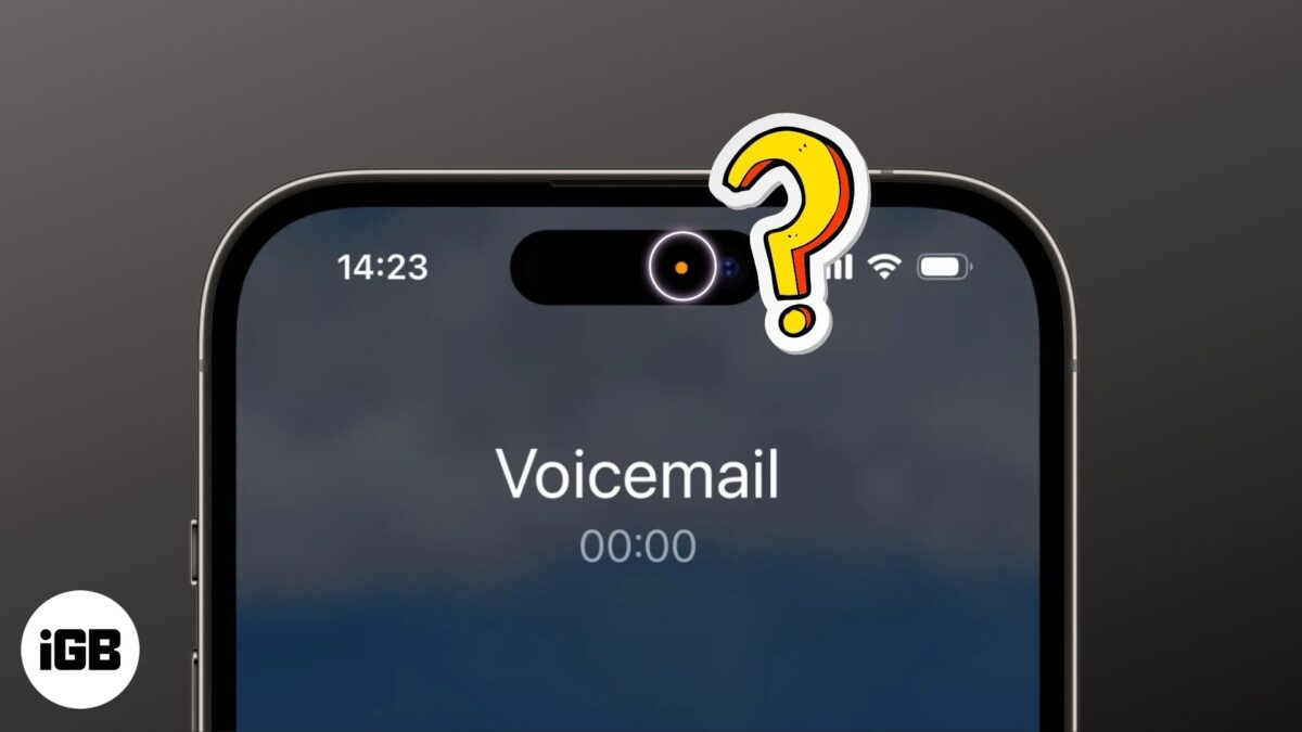 Green or orange dot on your iphone screen