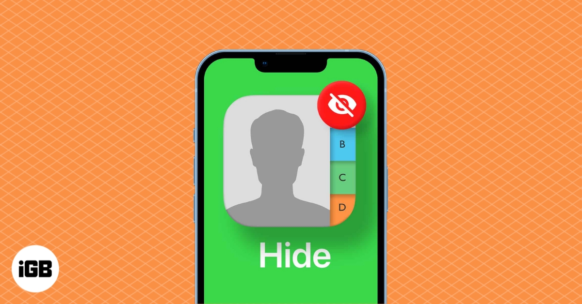 How to Hide Contacts on iPhone