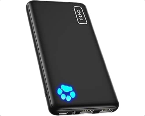 INIU ultra slim budget friendly power bank.