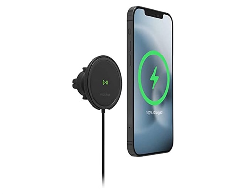 Mophie snap+ wireless vent mount universal charger