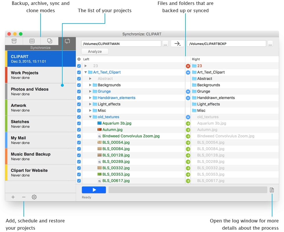 Get Backup Pro.