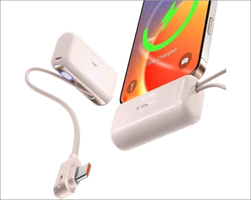 TORRAS ultra compact power bank.