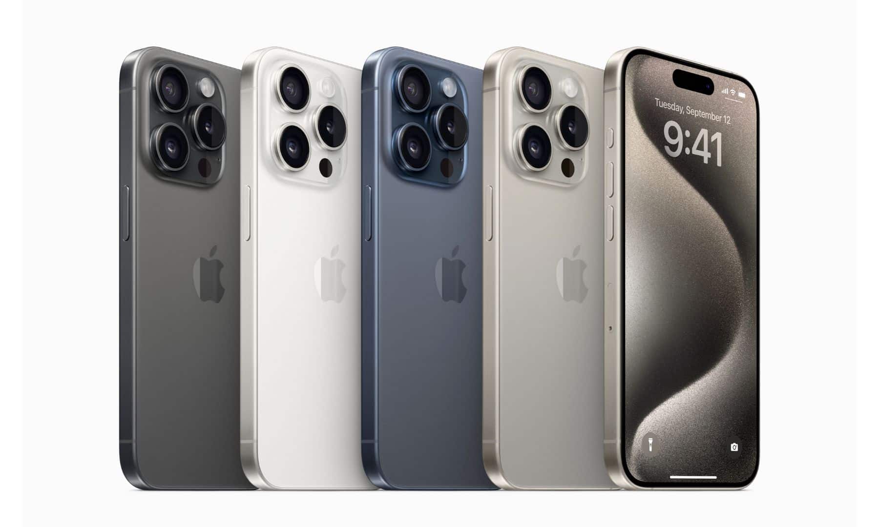Apple iPhones.