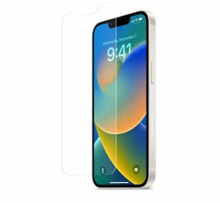 Belkin UltraGlass screen protector.