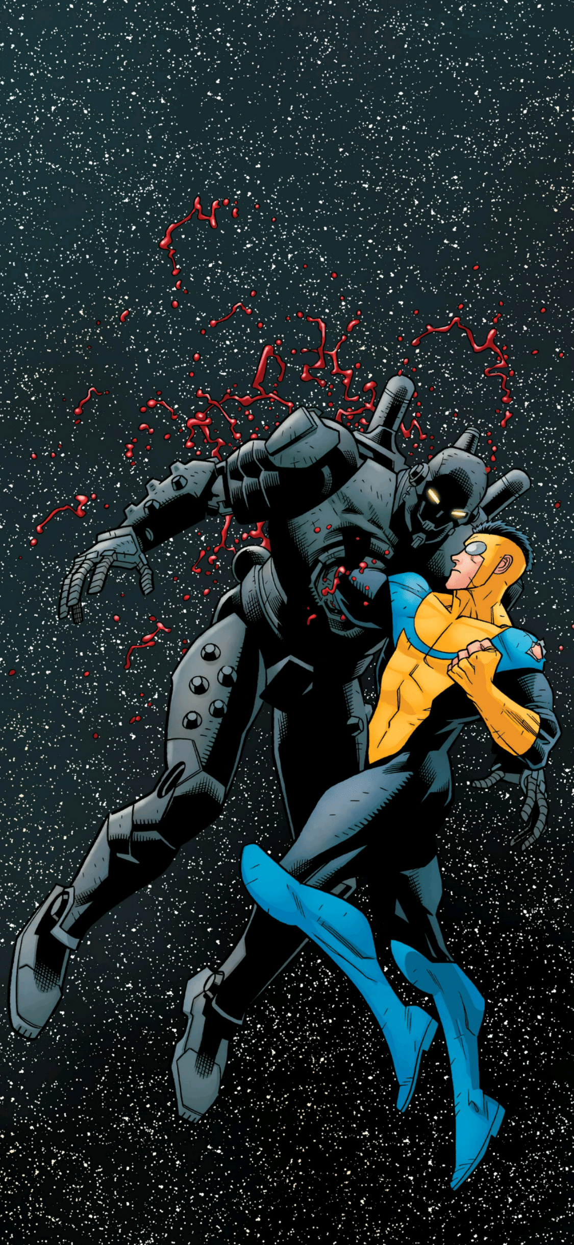 Cosmic Clash Invincible Wallpaper.