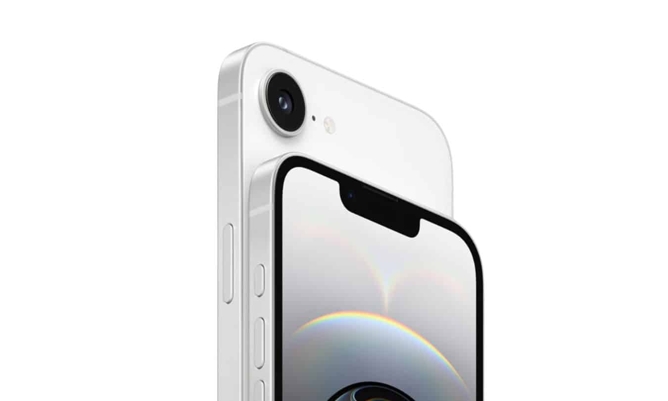 iPhone 16e notch.