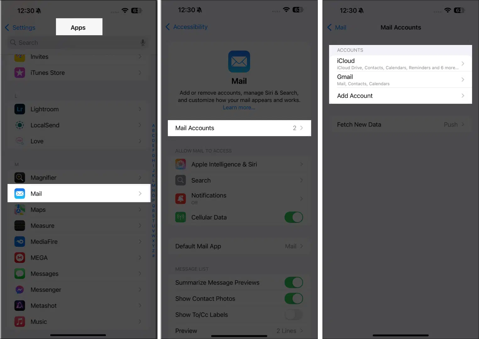 How to Fix Cannot Get Mail Error on iPhone or iPad – iGeeksBlog Re-enter Mail Password