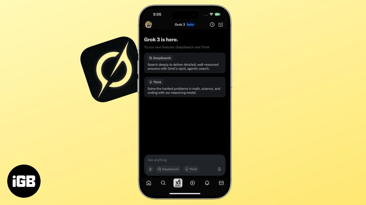 Use grok ai on iphone