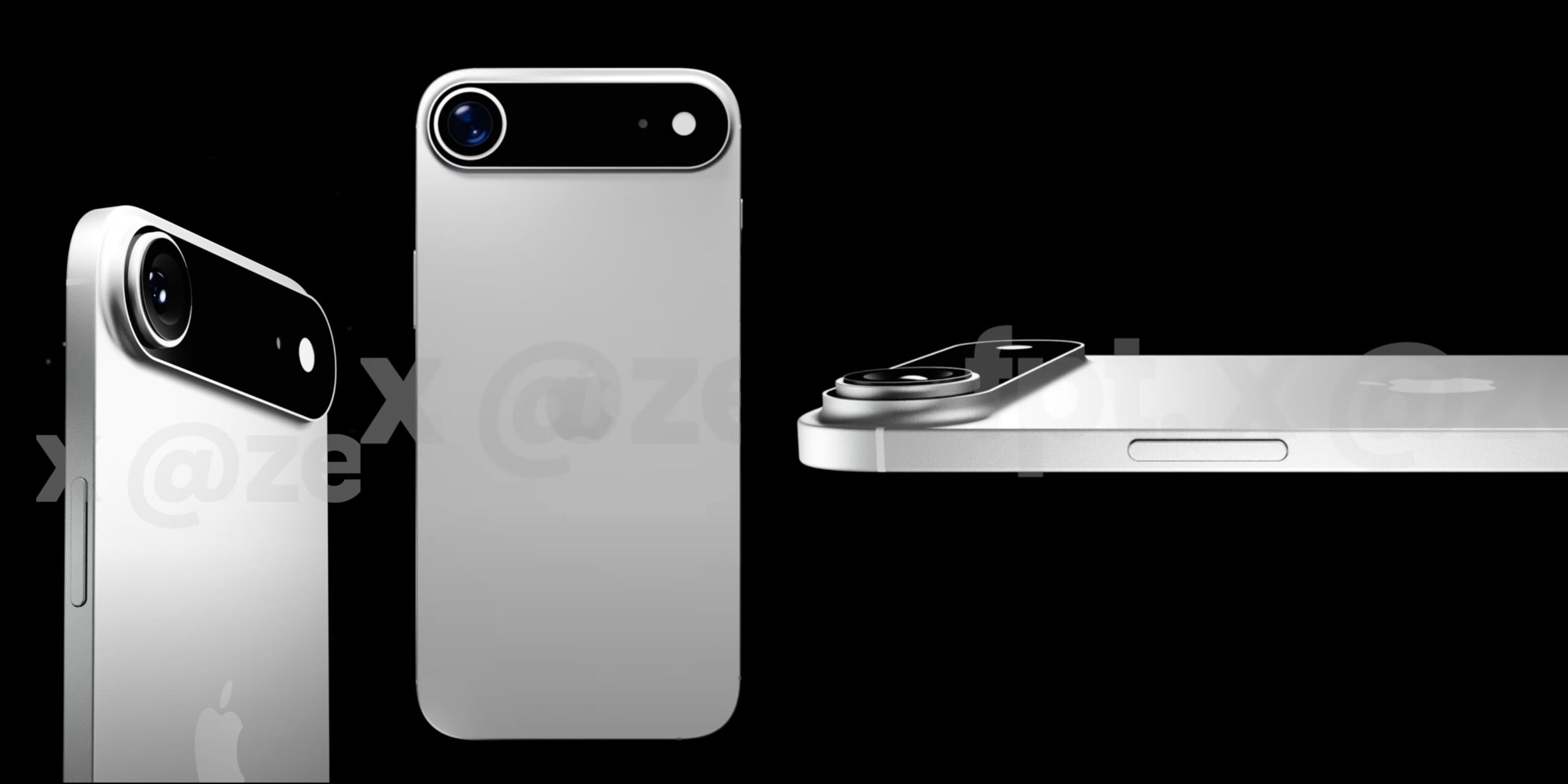 iPhone 17 Air design renders leak.