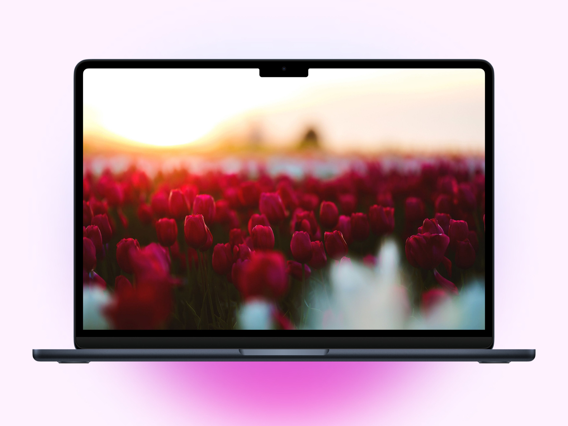 Aesthetic spring macbook wallpaper