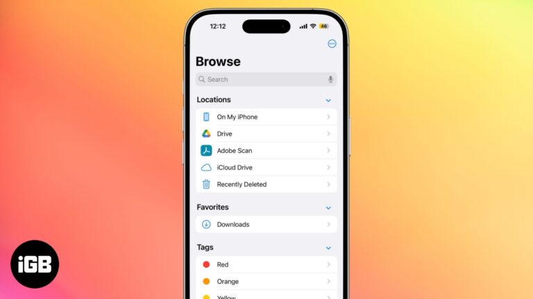 Find downloads on iPhone or iPad.