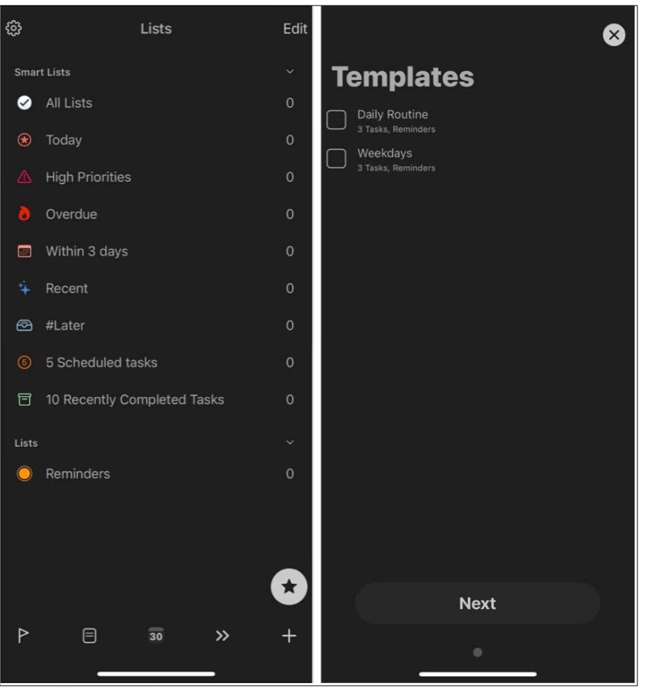 Goodtask to do list reminder apps on iphone