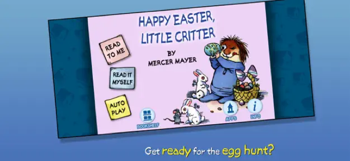 Happy easter little critter best easter apps for iphone