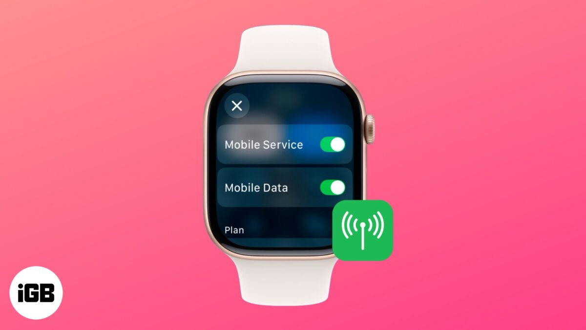 Set up cellular on apple watch