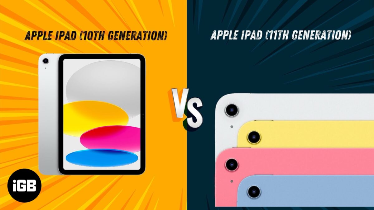 Ipad 11 vs ipad 10 comparison
