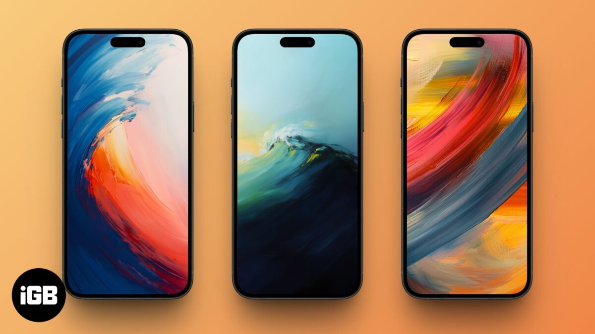 Beautiful paint strokes wallpapers for iphone