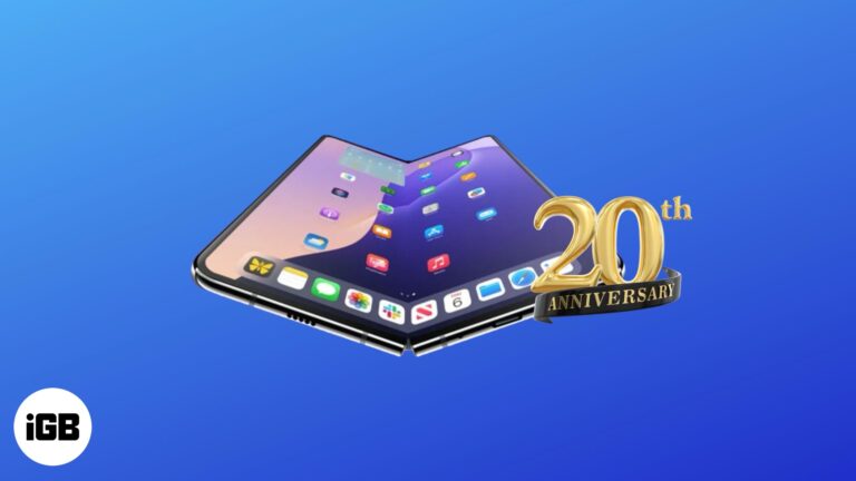 Foldable iPhone in 20th anniversary