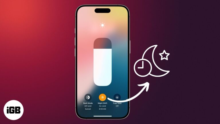 How to Use Night Shift on iPhone.