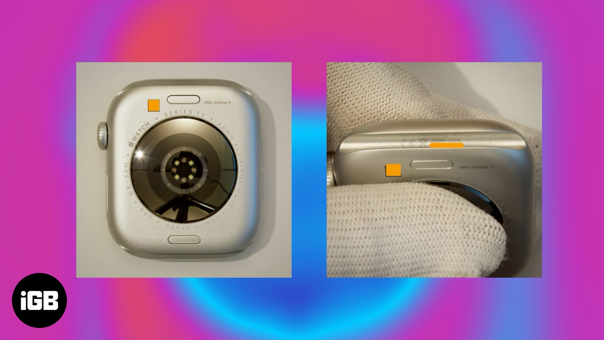 Leaked Apple Watch Series 10 Prototype.