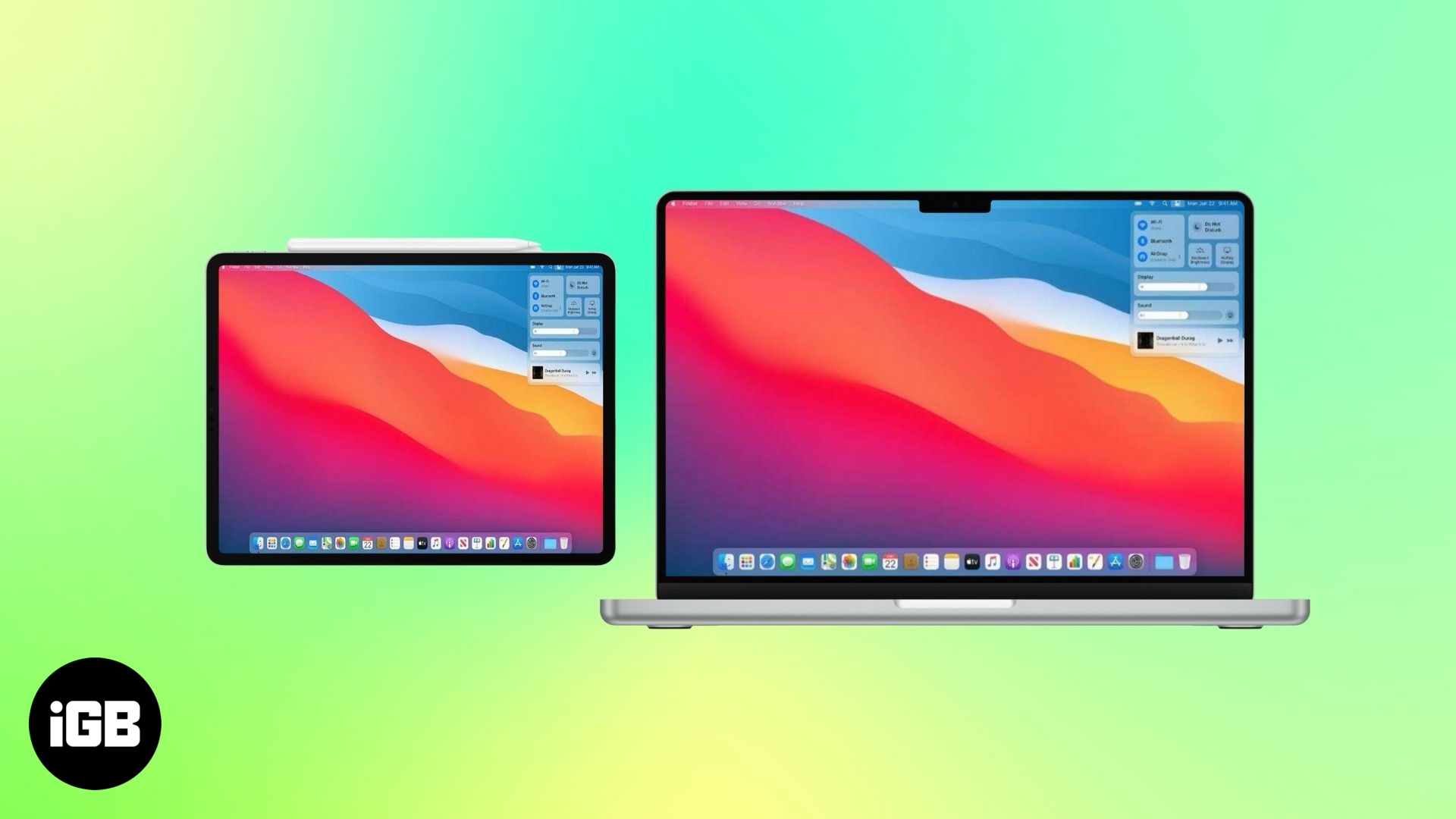 Use your iPad as a second display for Mac.