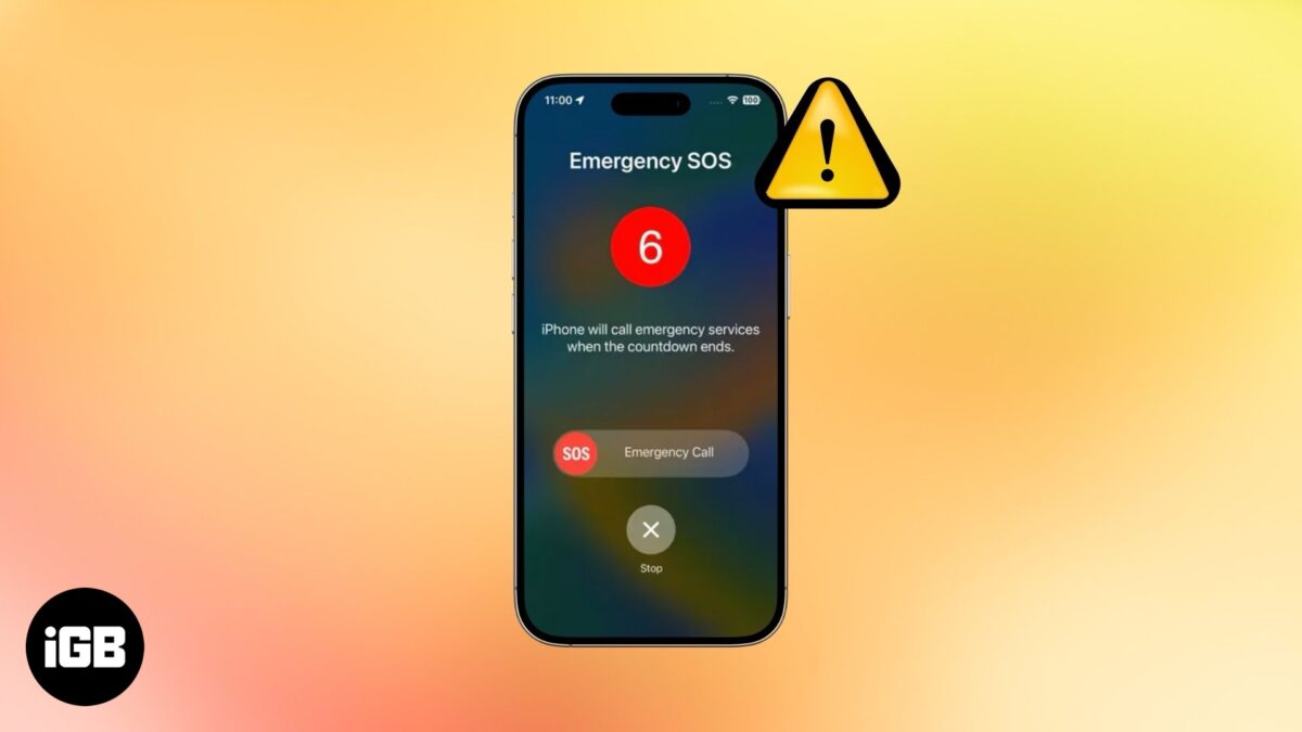 How to fix iphone stuck in emergency sos mode