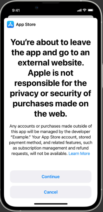 Apple privacy rules