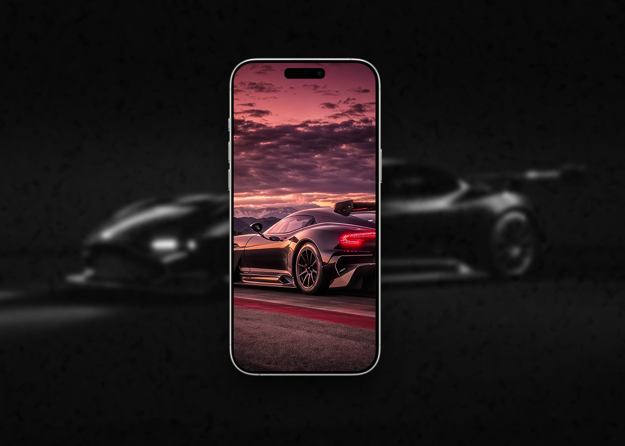 Aston martin vulcan supercar iphone