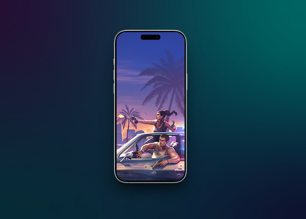 Gta 6 action wallpaper