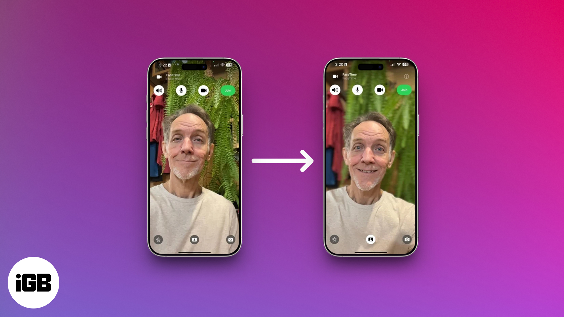 How to blur your background in FaceTime calls