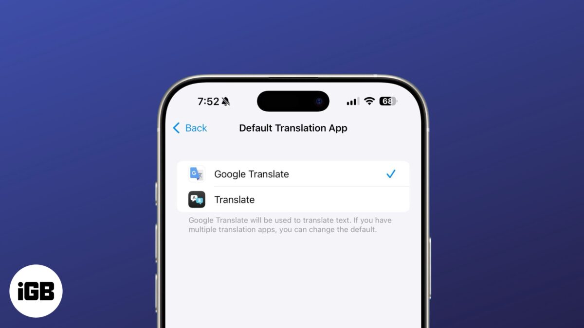 Ios 18 4 now lets you make google translate the default on iphone