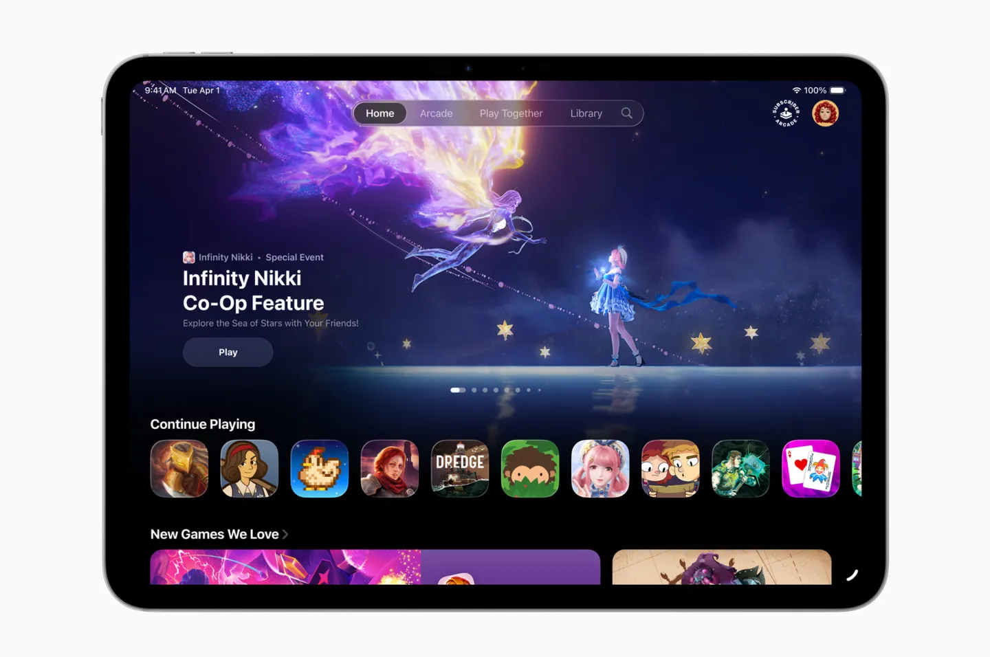 Ipados 26 games app