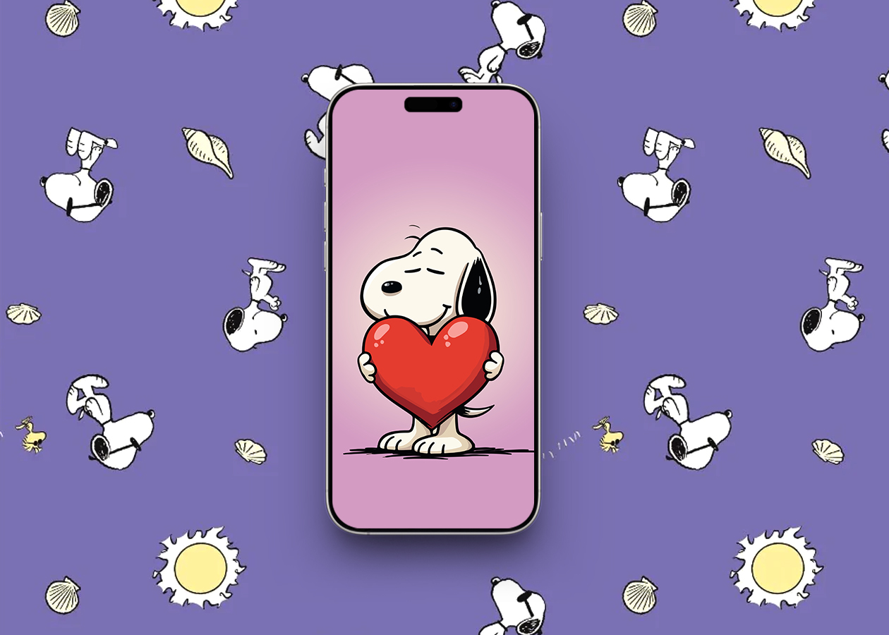 Snoopy in love