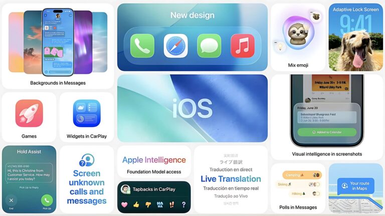 Apple Unveils iOS 26 with Liquid Glass Design and Smarter AI.
