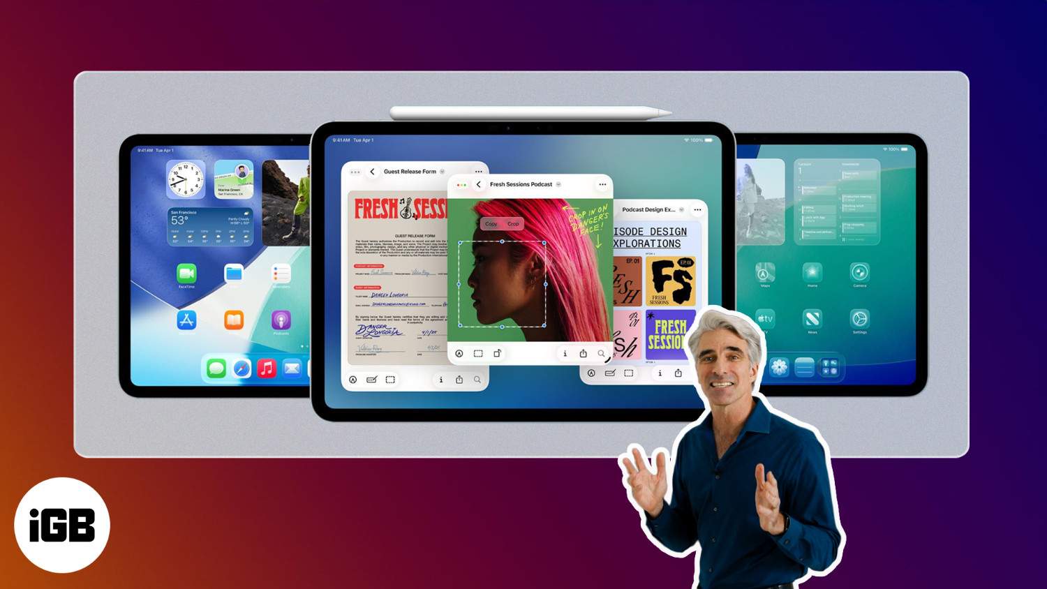 Craig Federighi on Why Apple Refuses to Turn the iPad Into a Mac.