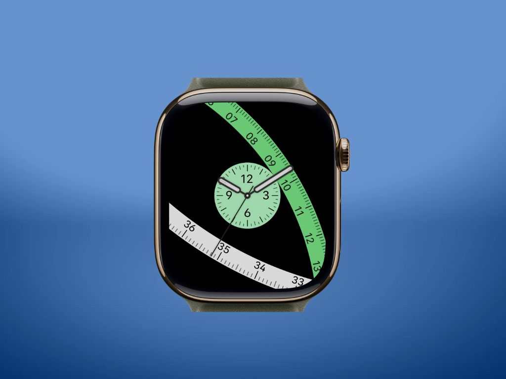 Exactograph watch face