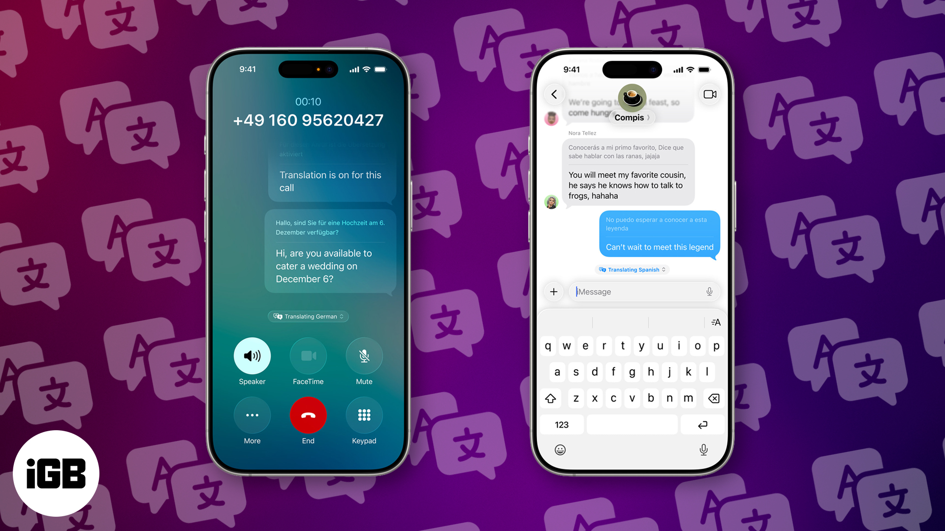 Live Translation in iOS 26.