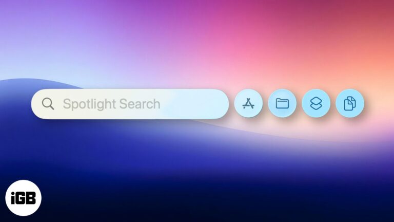 Spotlight in macOS 26 Tahoe.