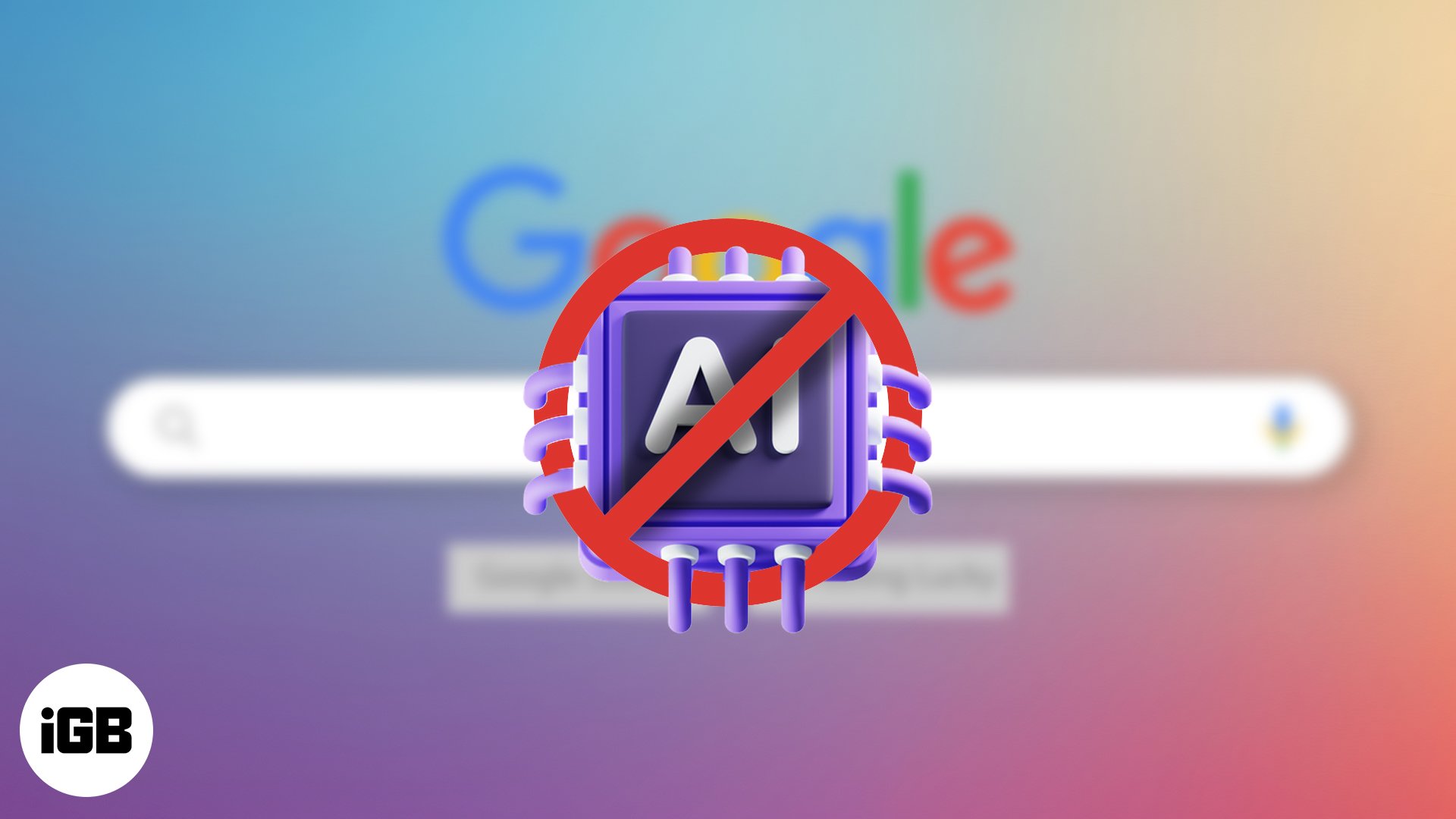 Turn Off Google AI Overviews.