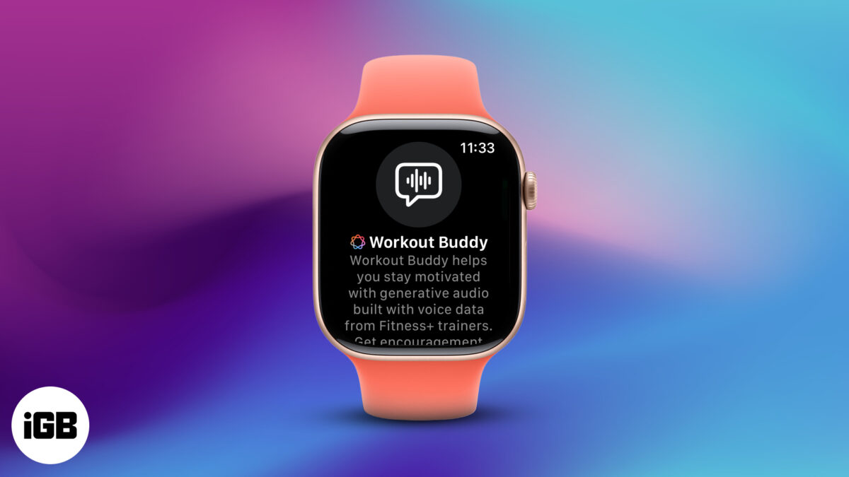 Workout buddy in watchos 26