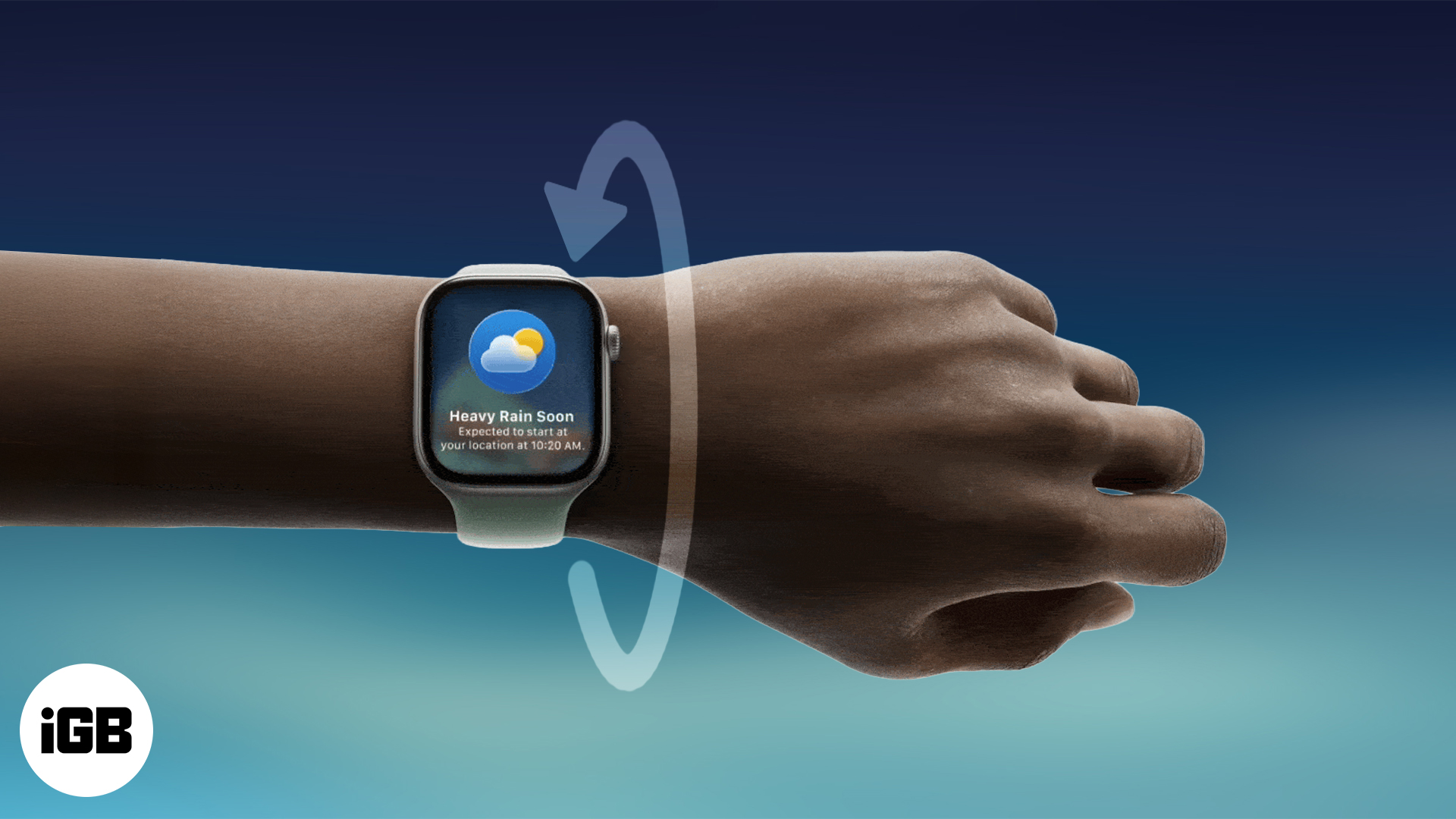 Wrist Flick on Apple Watch.