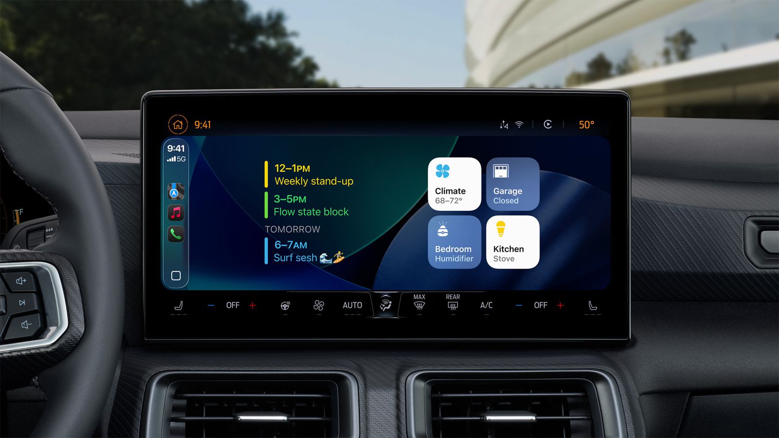 Carplay widgets in ios 26