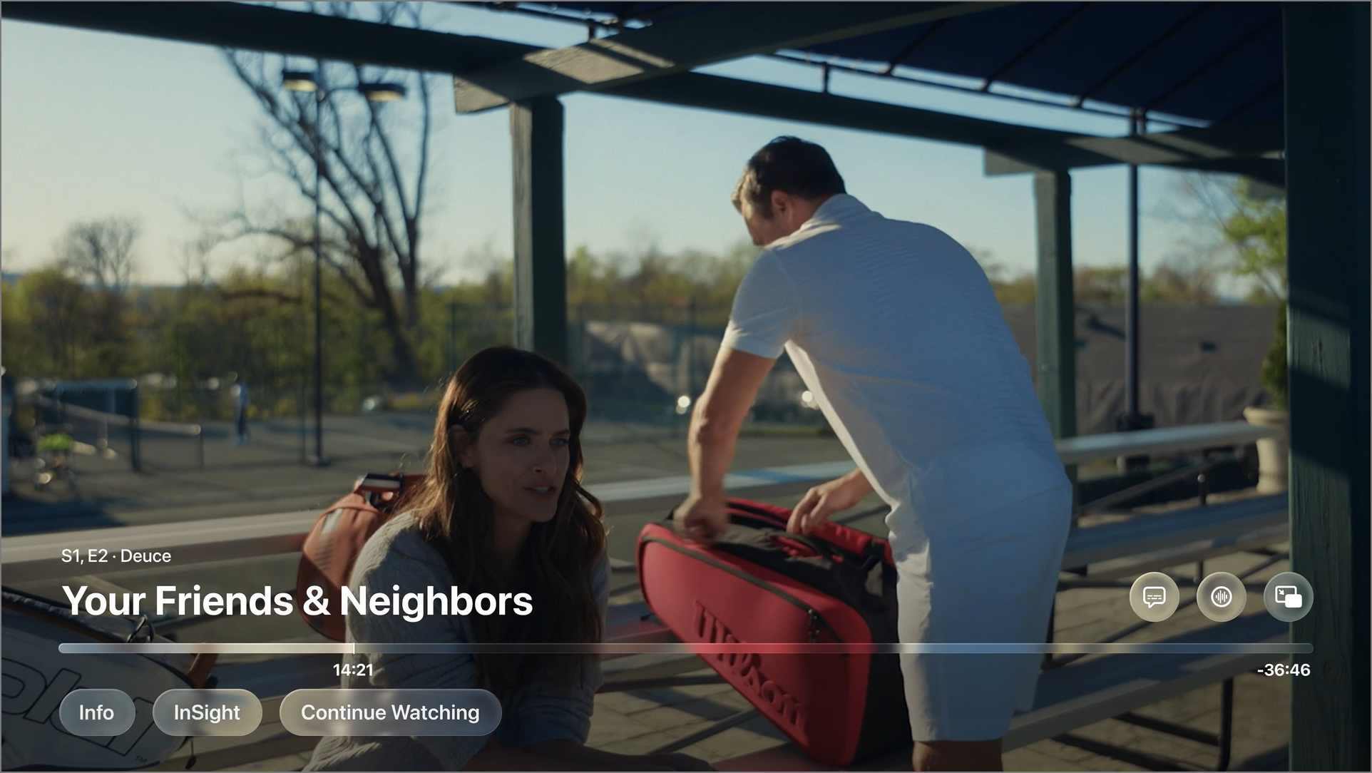 Liquid glass on tvos 26