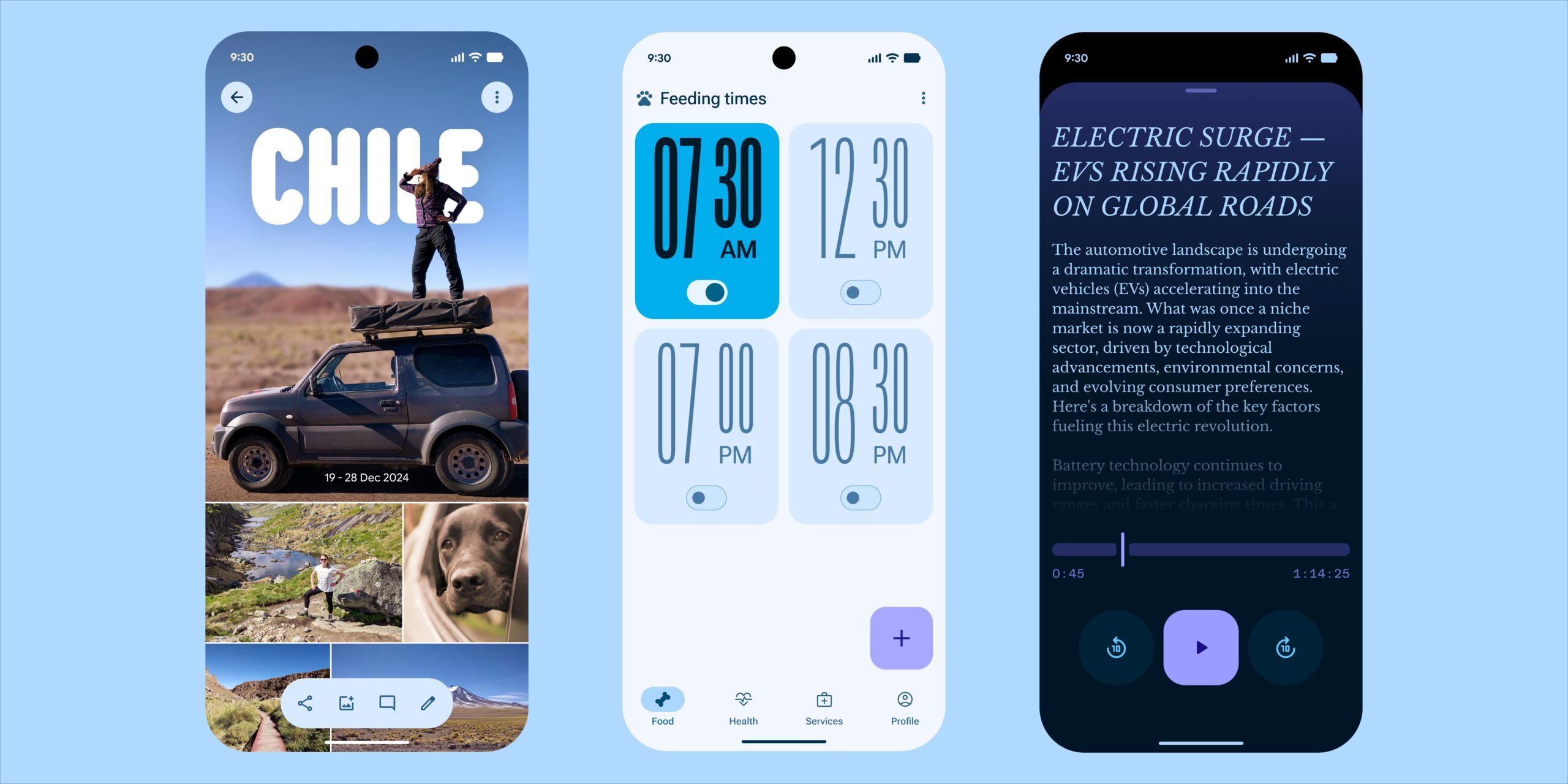 Material 3 expressive designs