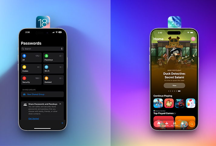 New game app in ios 26
