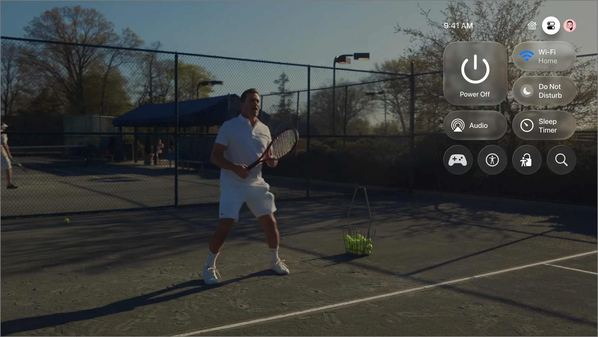 Quick setting tvos 26