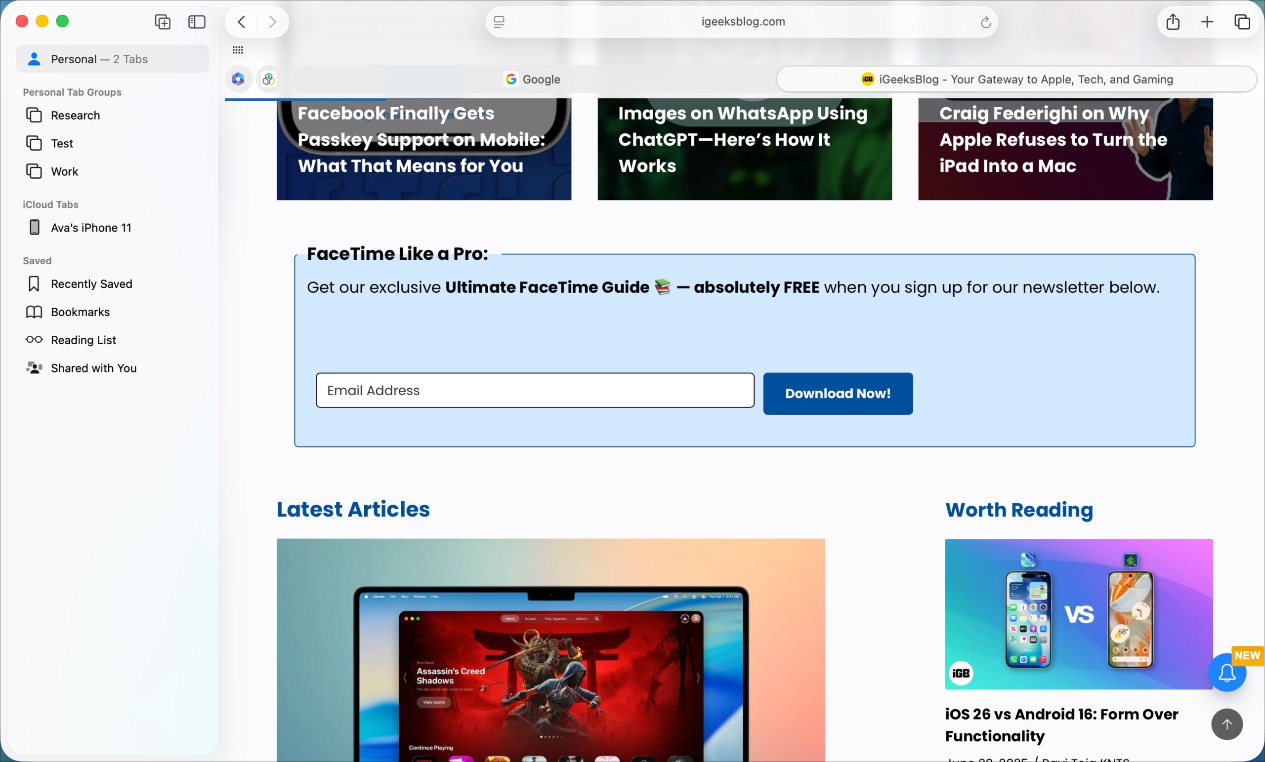 Rounded tabs and redesigned sidebar on macos tahoe