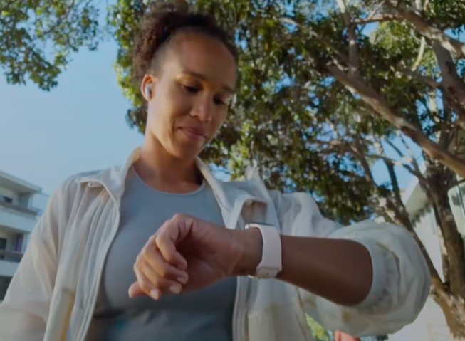 Workout buddy on apple watch