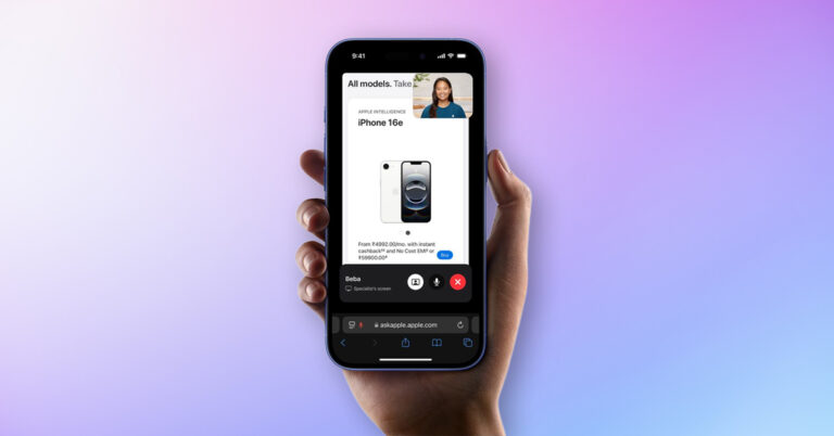 Apple Brings Live Video Shopping to India.